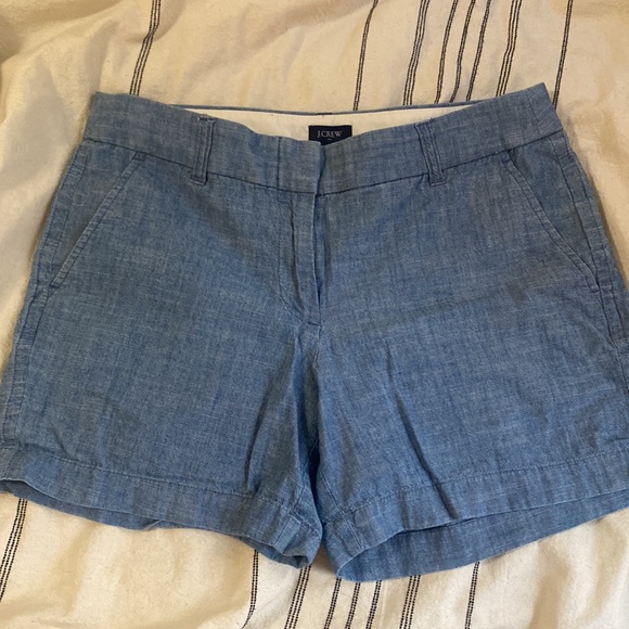 J.Crew Factory Pineapple/Chambray Shorts Lot - Picture 8 of 13